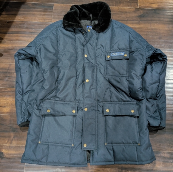 Polar Plus Insulated Navy Coat - Picture 1 of 5